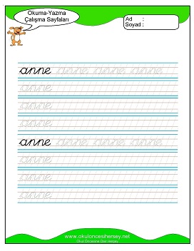 inorm Grubu Çalışma Sayfaları